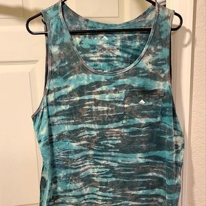 Emerica Green Fade Mens Tank Top Size XL